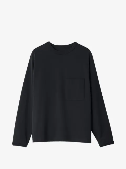 LEMAIRE Kastiges Langarmshirt aus kompaktem Baumwolljersey