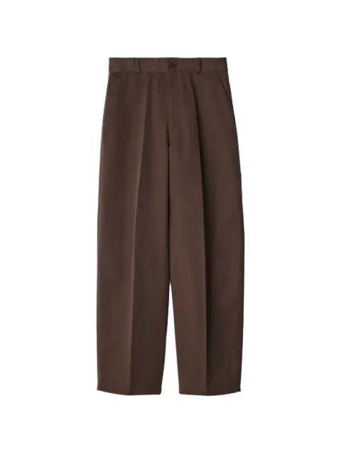 LEMAIRE barrel pants in polycotton twill