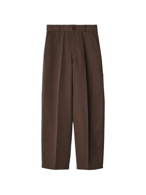 LEMAIRE barrel pants in polycotton twill
