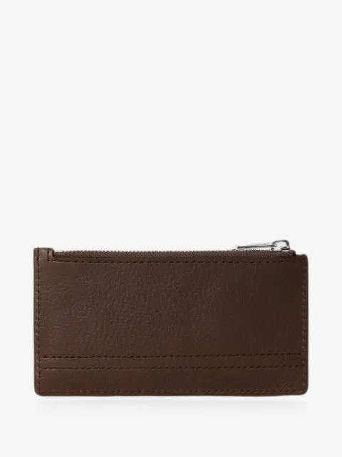 LEMAIRE gear card holder and coin purse in leather