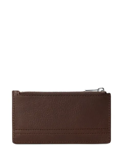 LEMAIRE Gear card holder and coin purse in leather