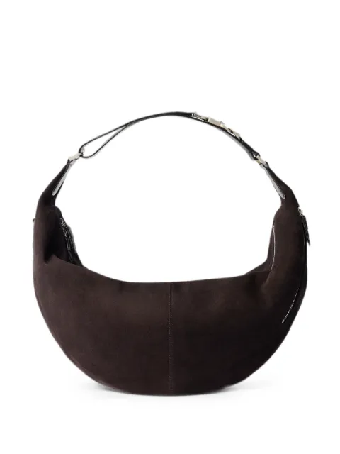 LEMAIRE large Quiver Clip bag in suede leather