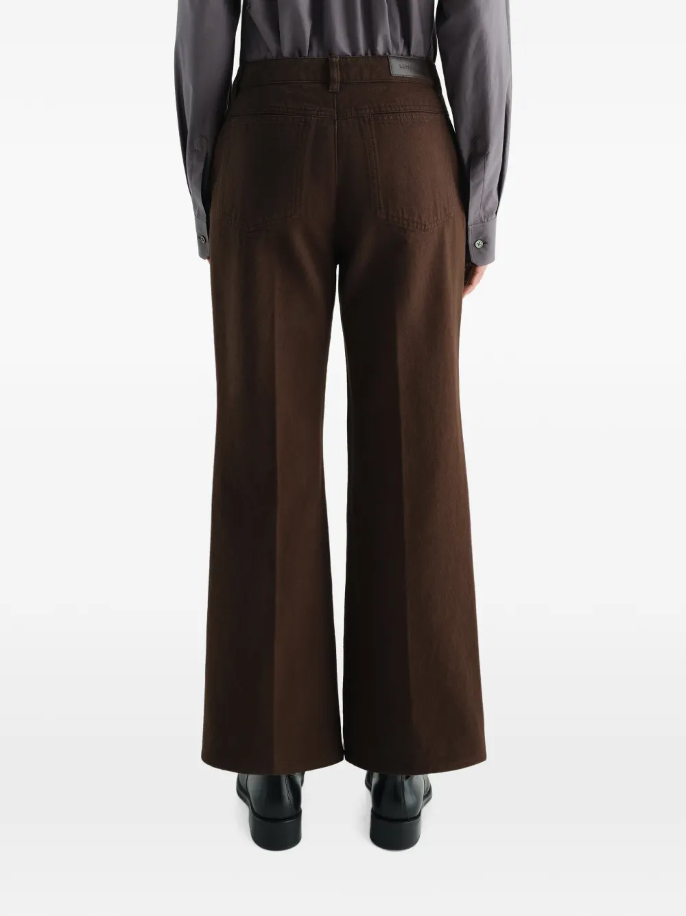 LEMAIRE Straight broek Bruin