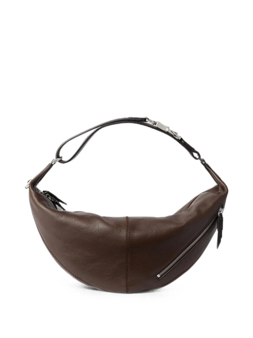 LEMAIRE Quiver Clip bag in grained buffalo leather