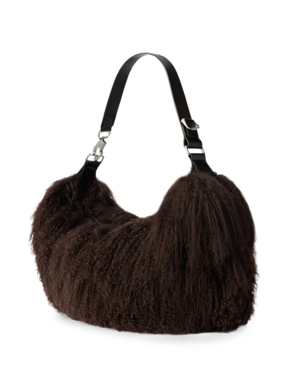 LEMAIRE Quiver lamsleren tas Bruin