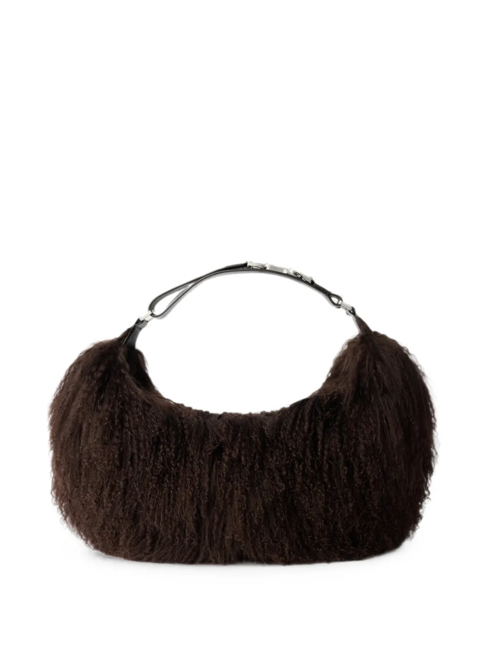 LEMAIRE Quiver clip bag in mongolian lambskin
