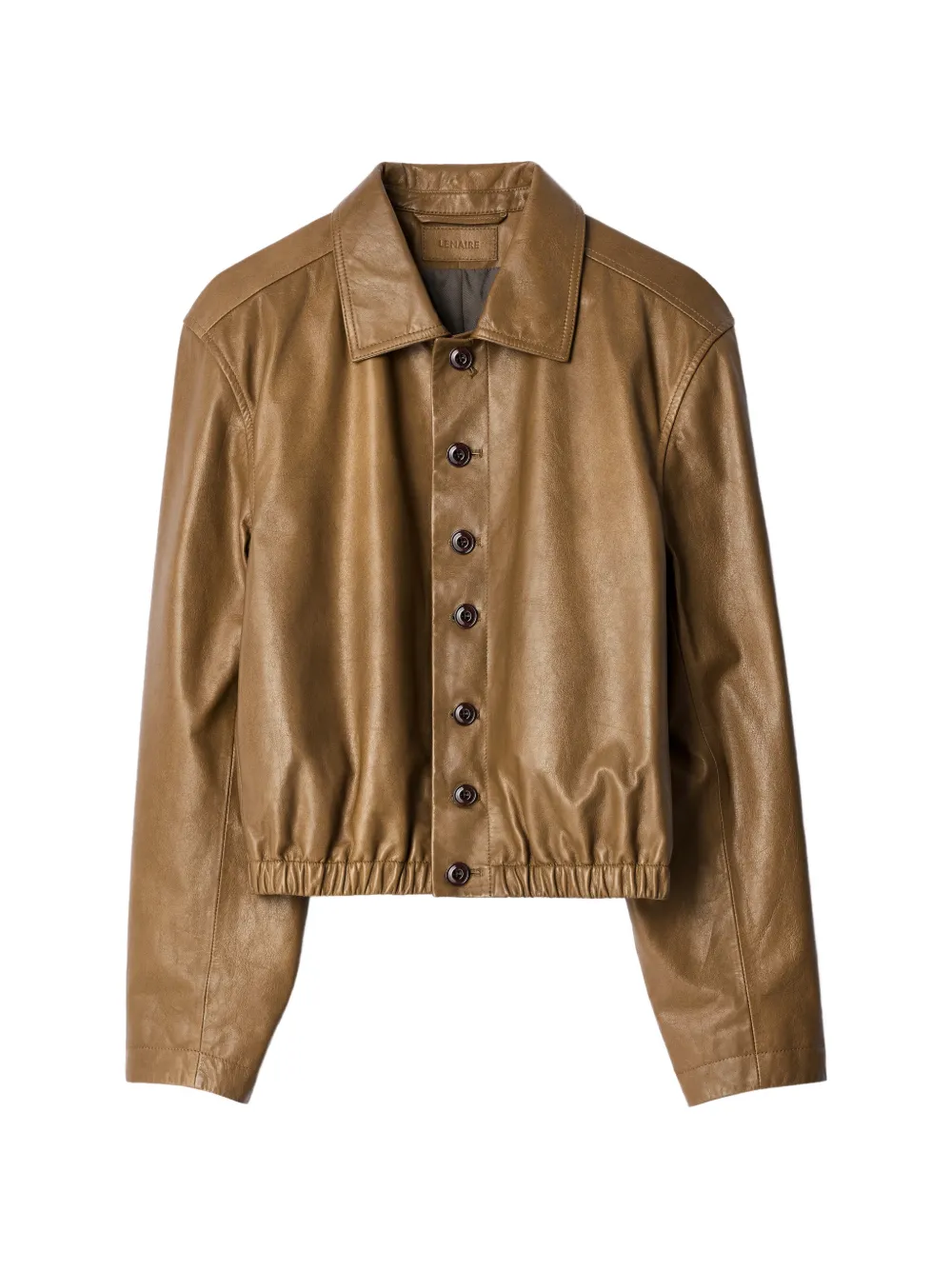 LEMAIRE soft leather blouson - Marrone