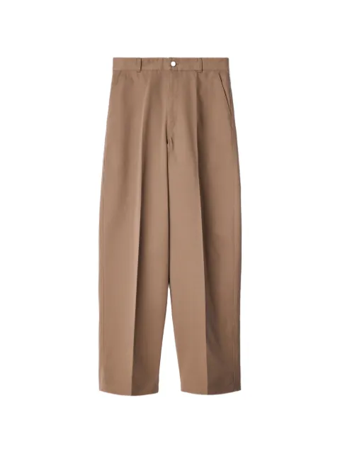 LEMAIRE barrel pants in polycotton twill