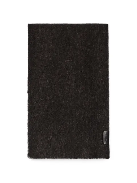 LEMAIRE fluffy scarf in alpaca wool blend