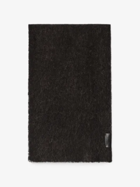 LEMAIRE fluffy scarf in alpaca wool blend