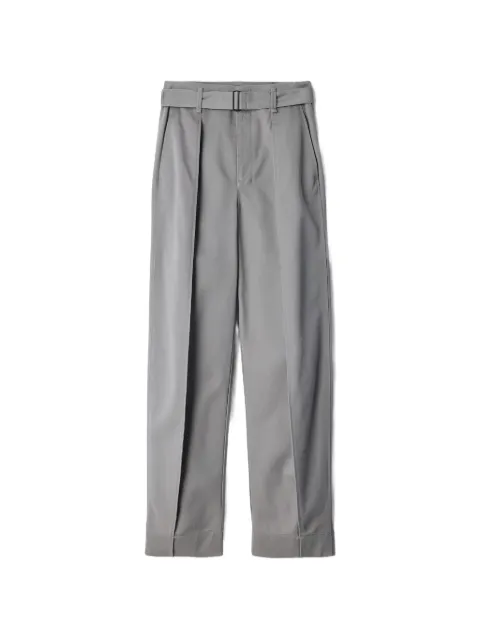 LEMAIRE rounded pants in polycotton twill