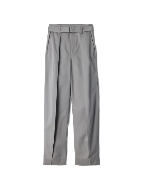 LEMAIRE curved trousers in cotton twill blend