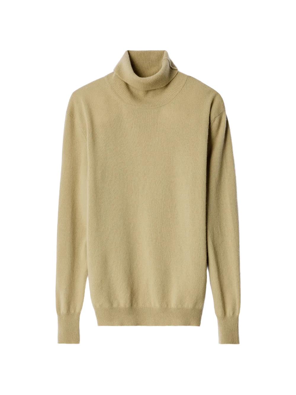 LEMAIRE stand-collar sweater in cashmere - Grün