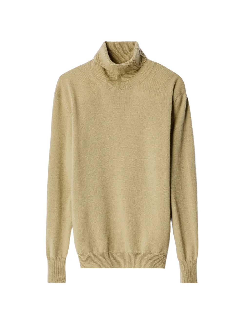 LEMAIRE stand-collar sweater in cashmere - Grün