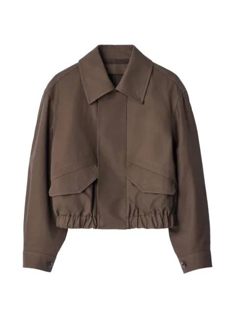LEMAIRE short blouson in heavy cotton twill