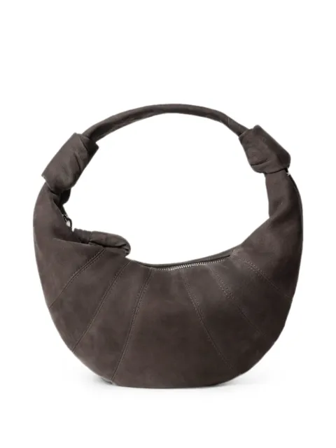 LEMAIRE mini Fortune Croissant bag in alpaca nubuck