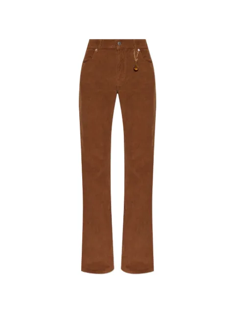 Stella McCartney jeans rectos con efecto pana