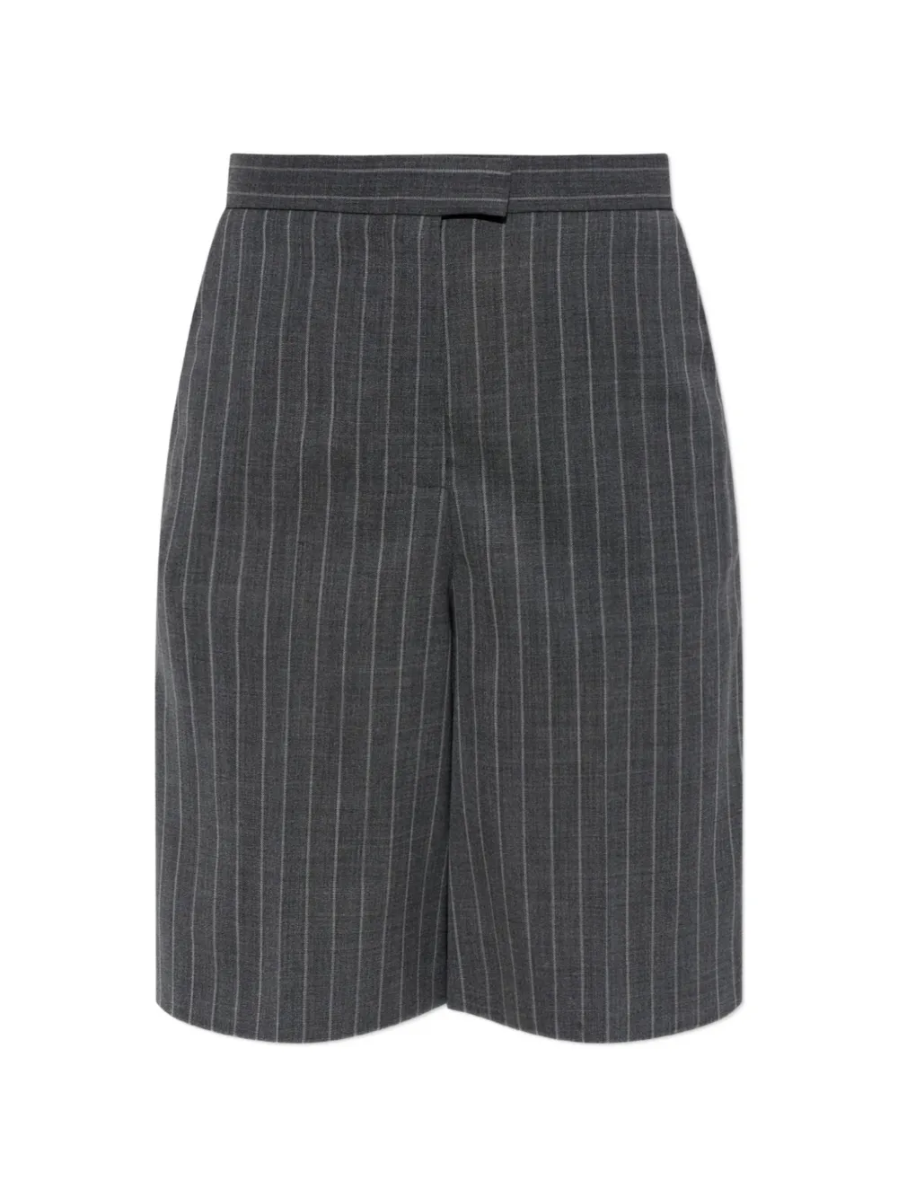 Valentino Garavani pinstripe-pattern shorts - Grau
