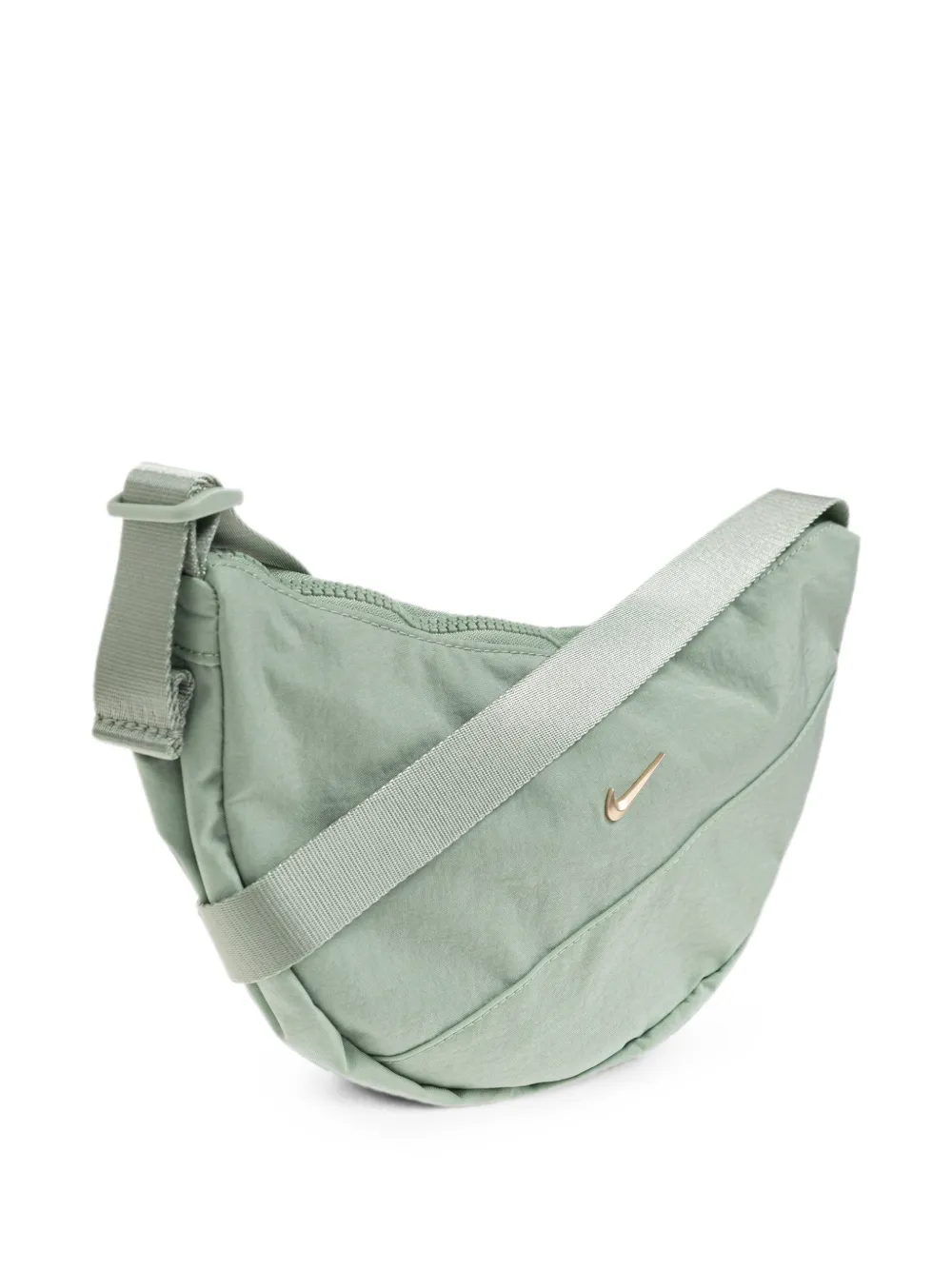 Nike Aura logo-plaque cross body bag Groen
