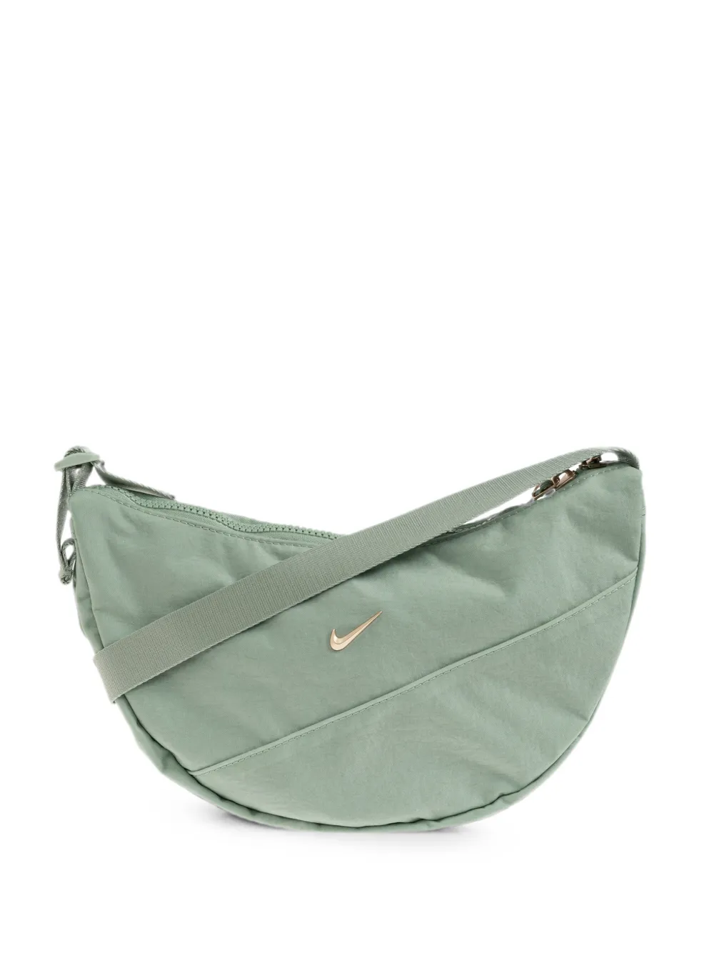 Nike Aura logo-plaque cross body bag - Verde