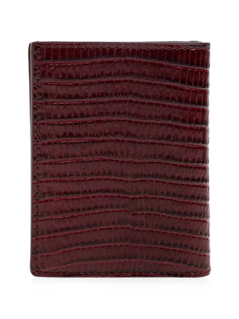 TOM FORD Clutch met hagedissen-effect Rood