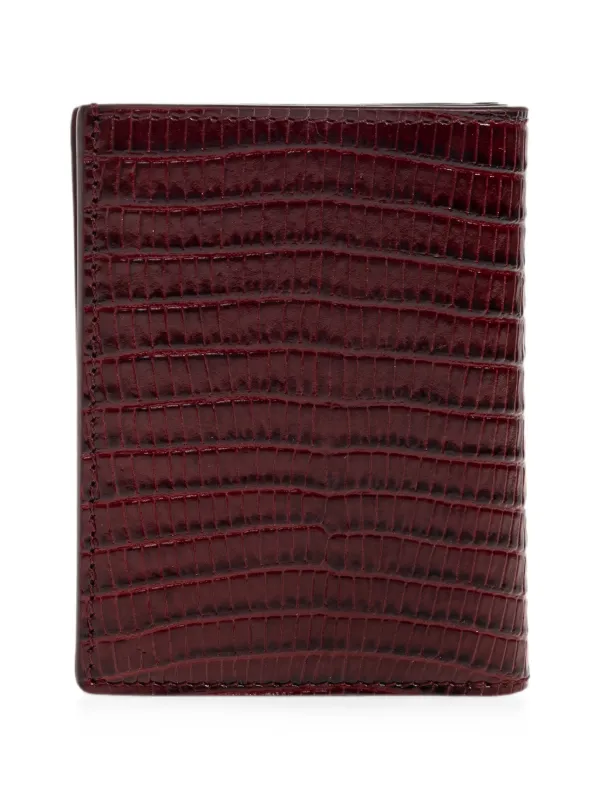 TOM FORD リザードパターン クラッチバッグ | レッド | FARFETCH JP