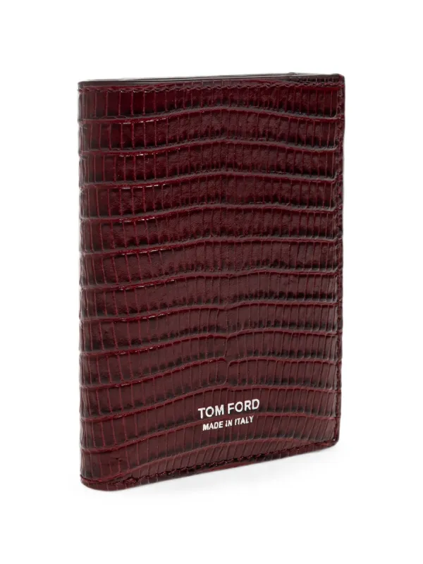 TOM FORD 赤 レザー ケース TOM FORD トムフォード カードケース