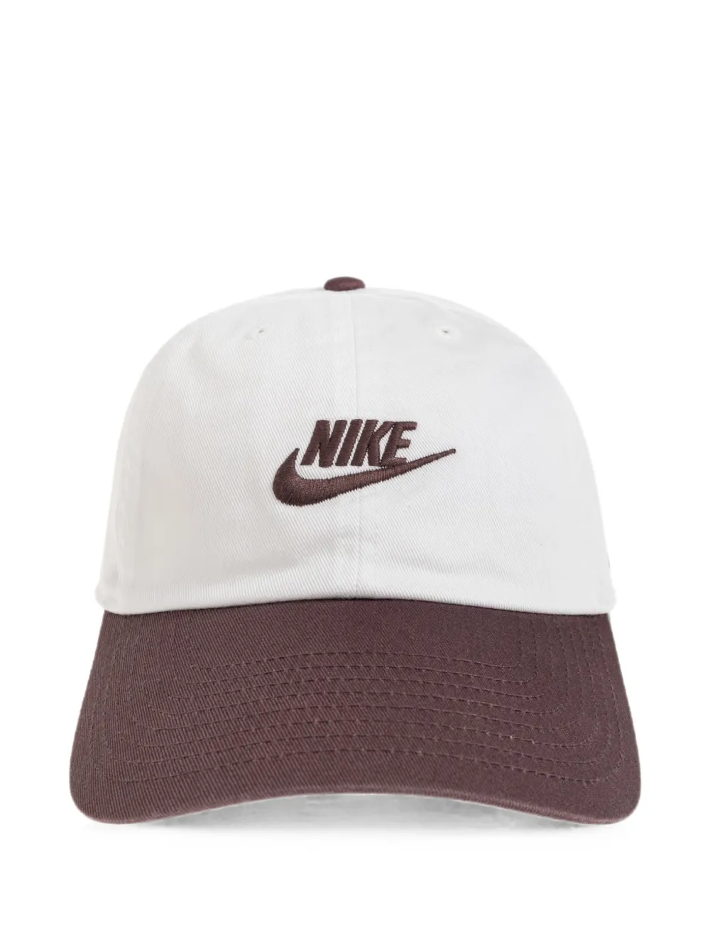 Nike Club Logo-embroidered Baseball Cap In Yellow