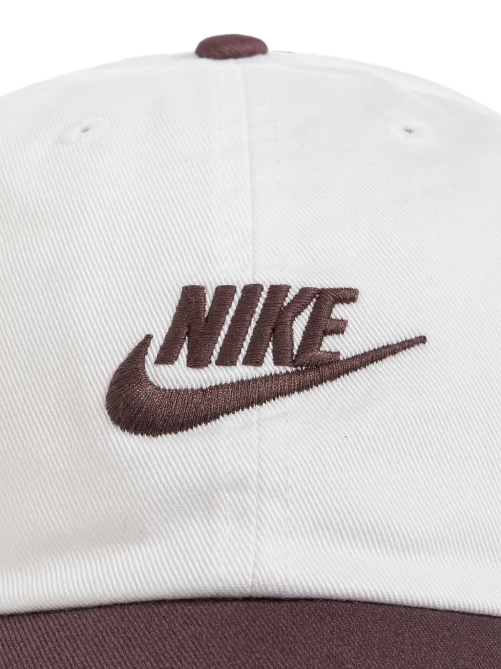 Nike Club logo-embroidered baseball cap Wit
