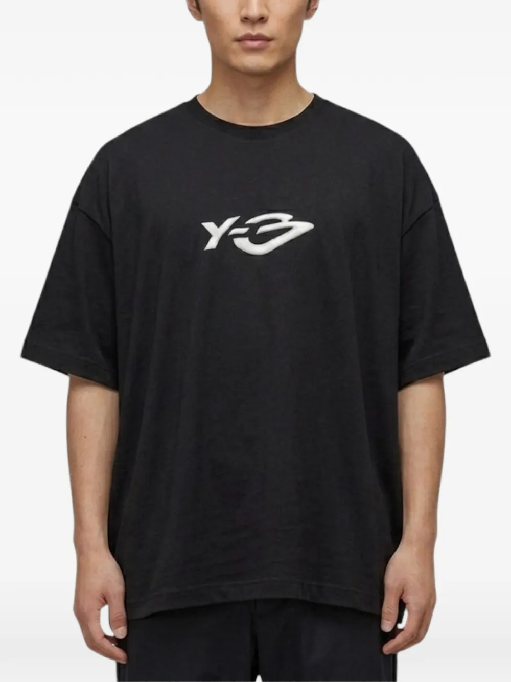 Y-3 poloshirt Zwart