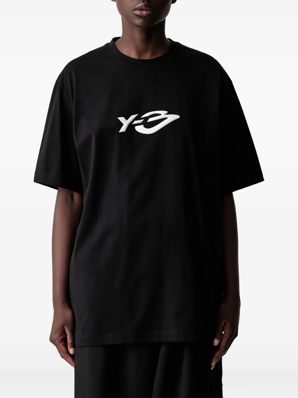 Y-3 poloshirt Zwart