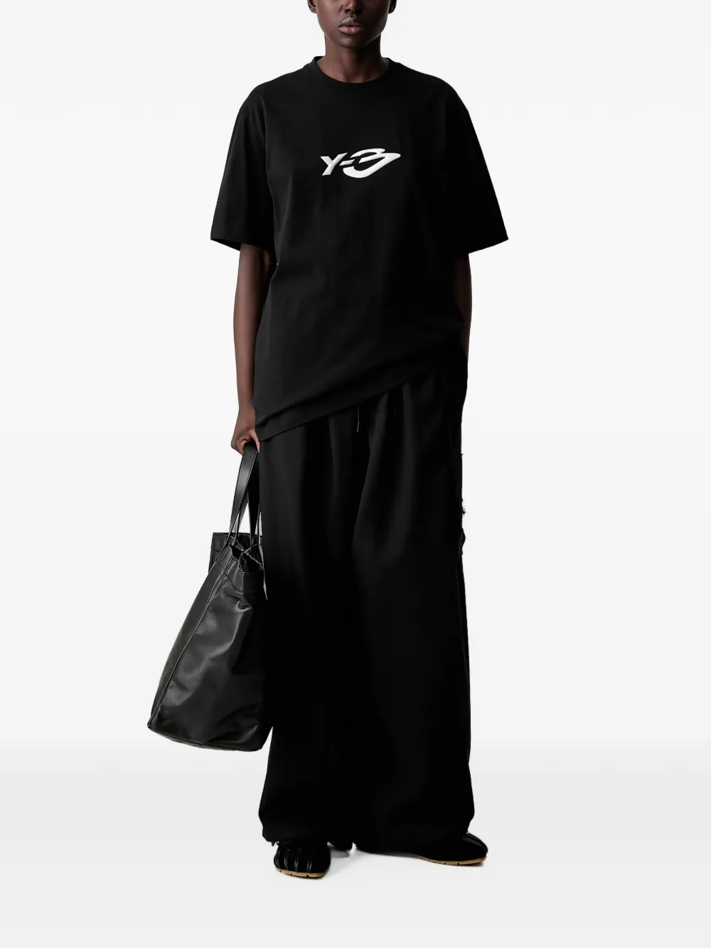 Y-3 poloshirt Zwart