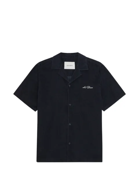 Les Deux Signature Mini Cord SS corduroy shirt