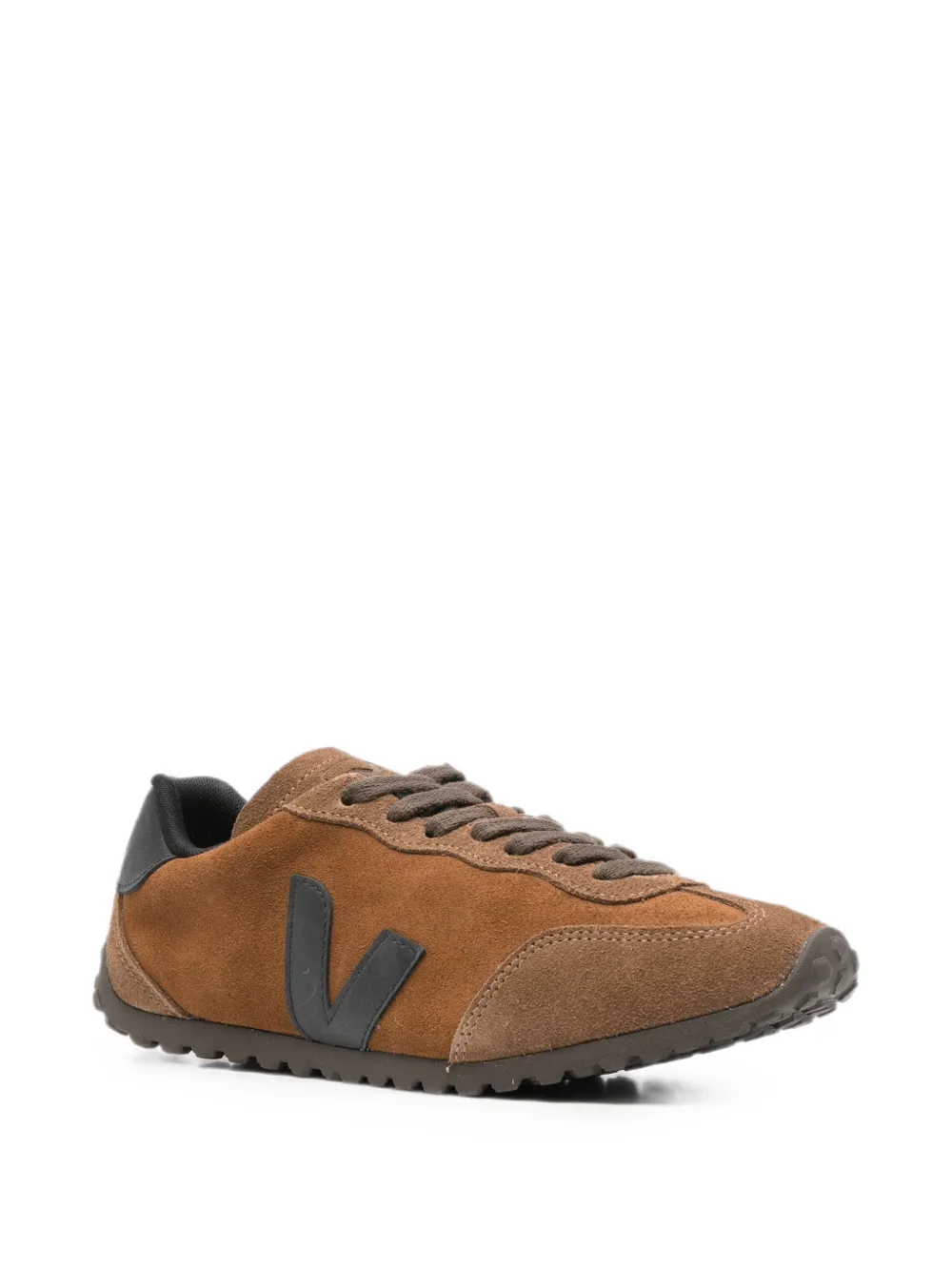 VEJA GT V-logo suede sneakers Bruin