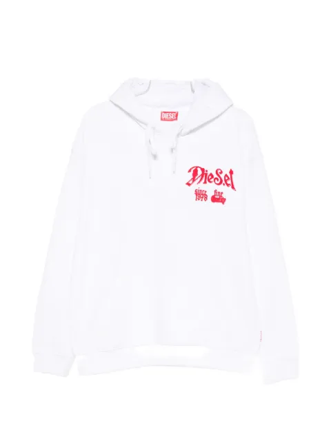 Diesel logo-detail drawstring hoodie