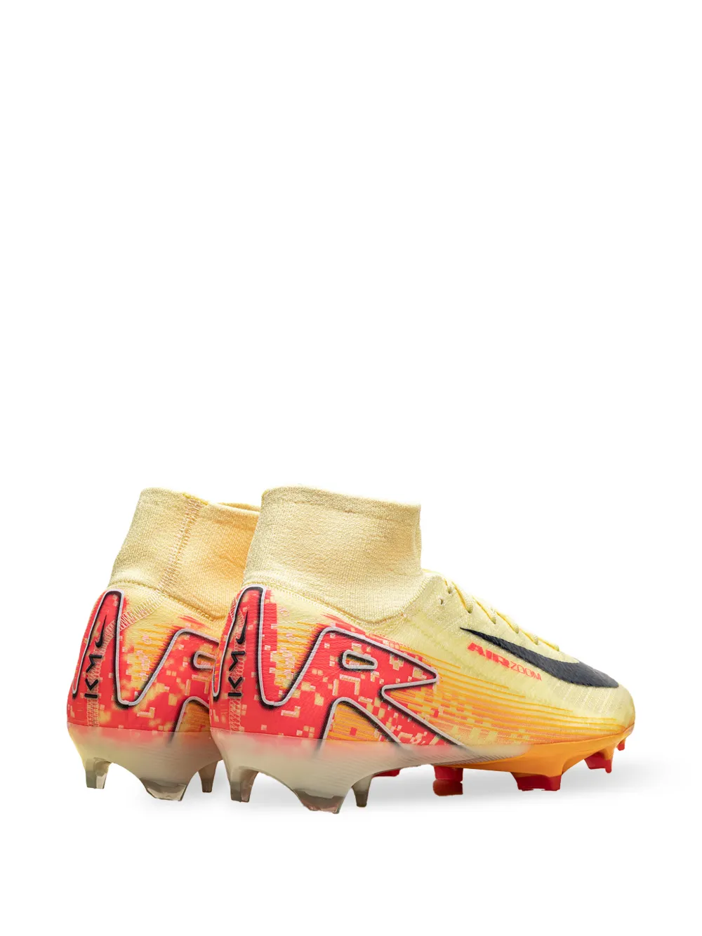 Nike x Kylian Mbappé Zoom Mercurial Superfly 10 Elite FG performance sneakers Geel