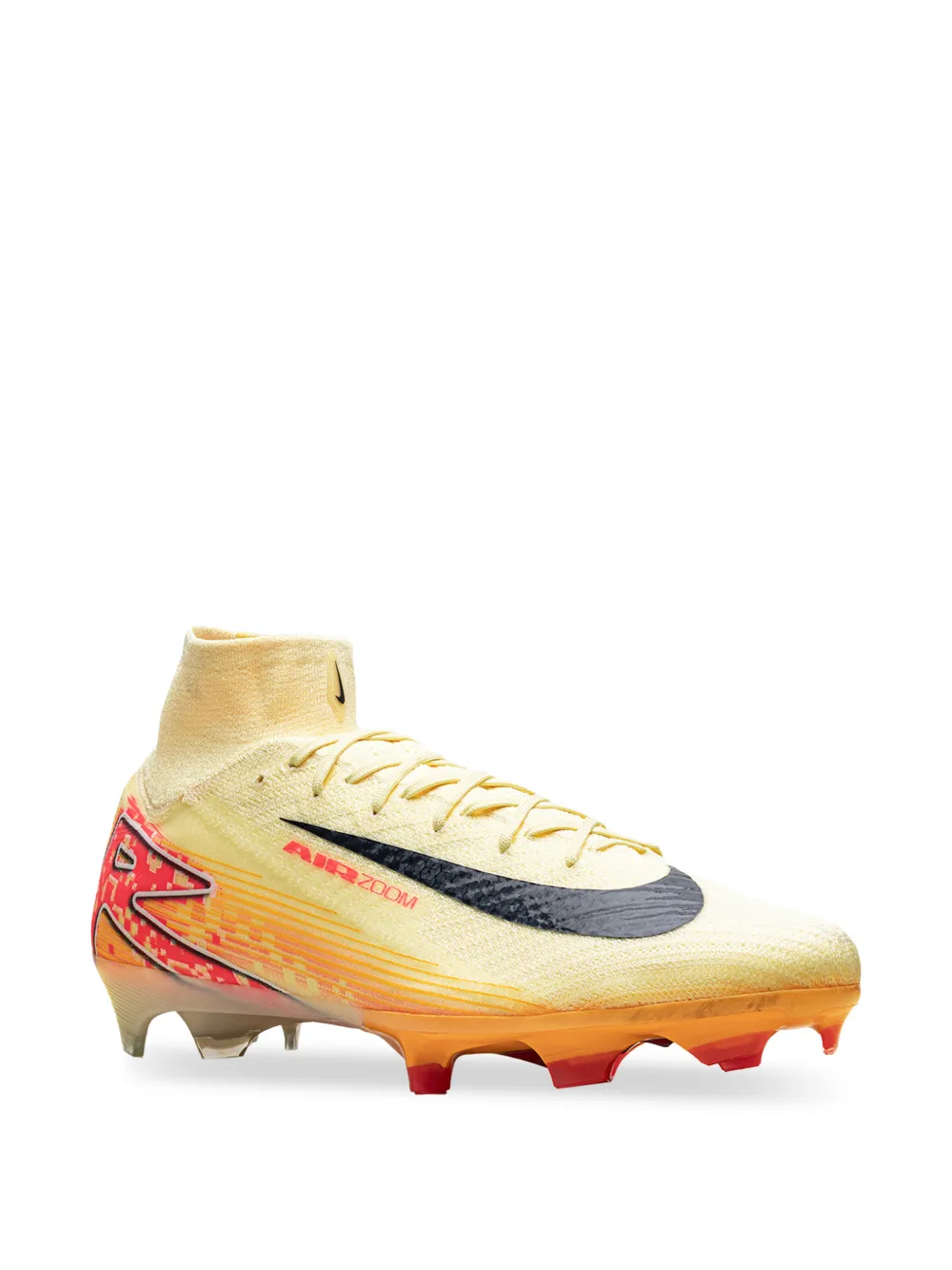 Nike x Kylian Mbappé Zoom Mercurial Superfly 10 Elite FG performance sneakers Geel