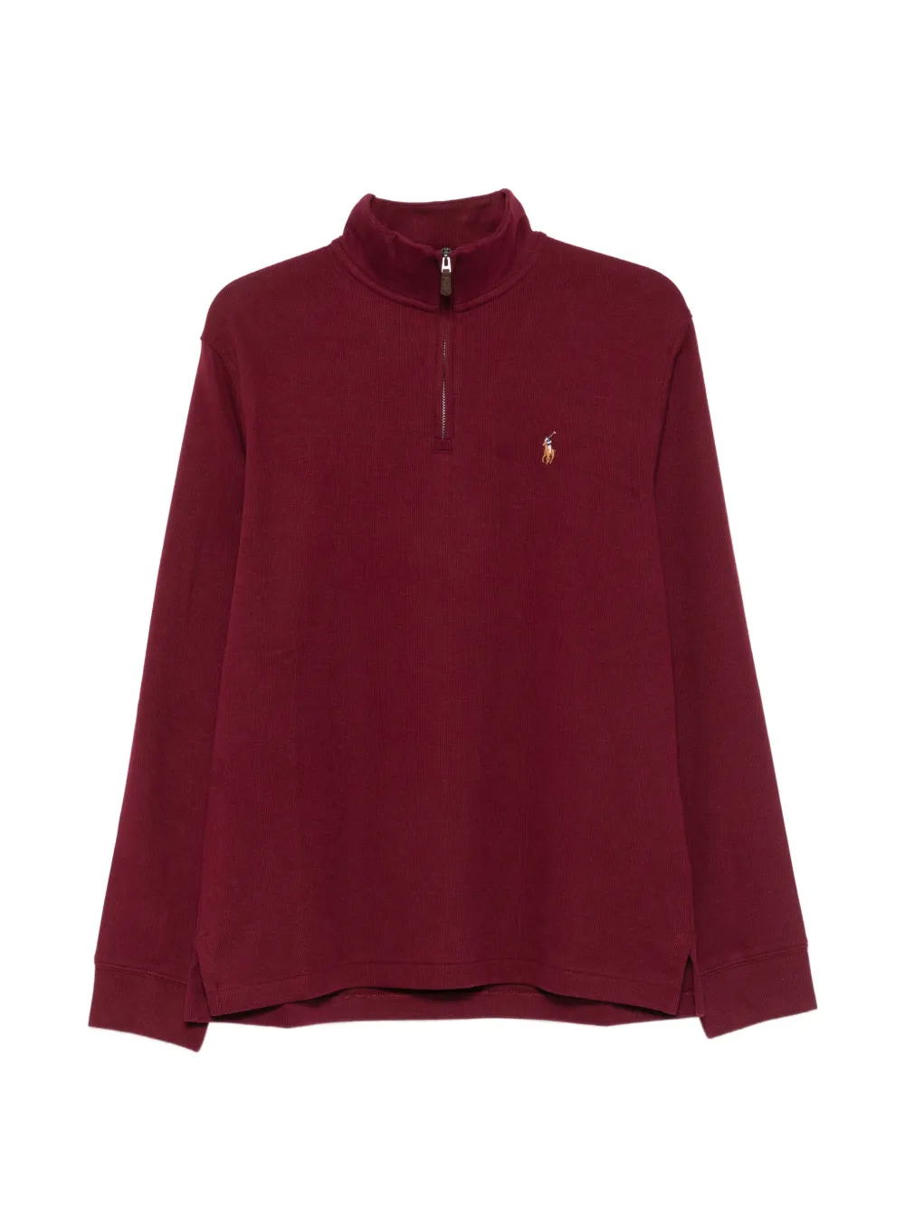 Polo Ralph Lauren quarter-zip embroidered-logo sweater