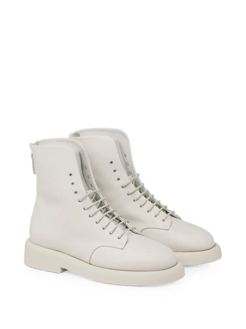 Marsèll Gommello round-toe ankle boots Wit