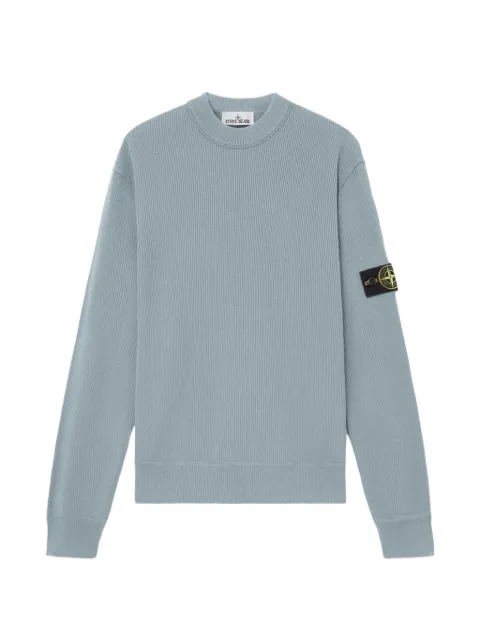 Stone Island ribbed-knit cotton sweater