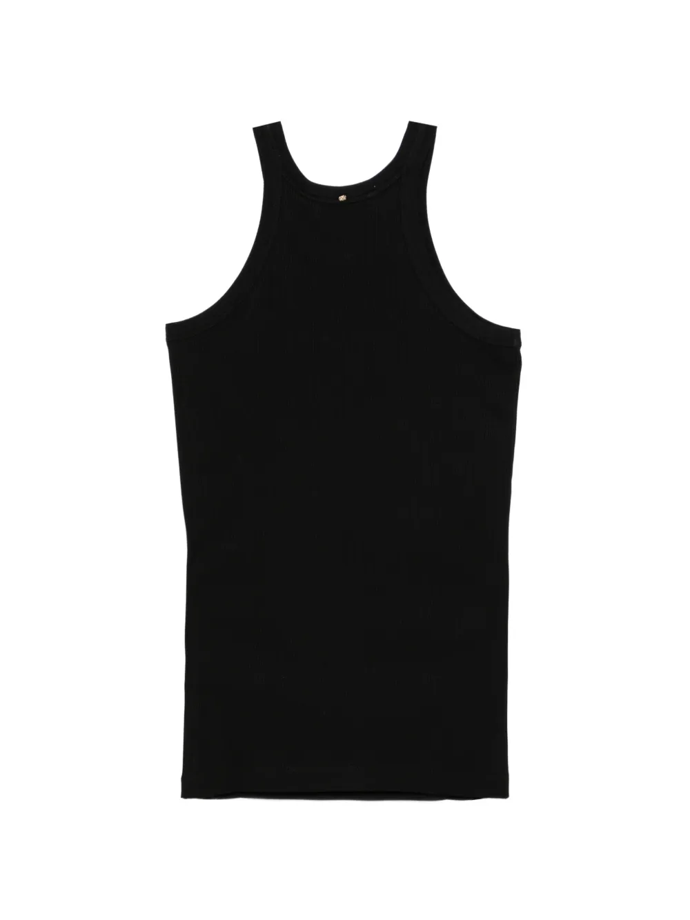 Sportmax SPXFumato ribgebreide tanktop Zwart