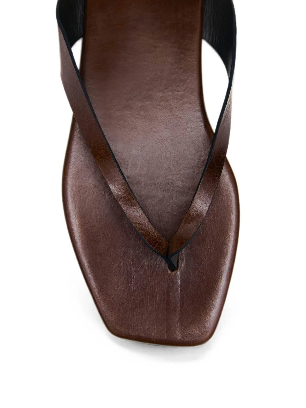 ALOHAS Ola Rift leren sandalen Bruin