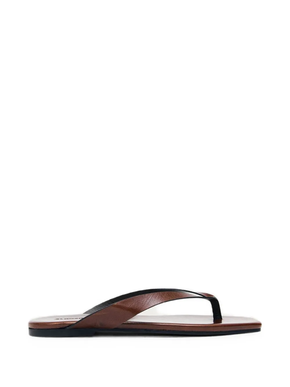 ALOHAS Ola Rift leren sandalen Bruin
