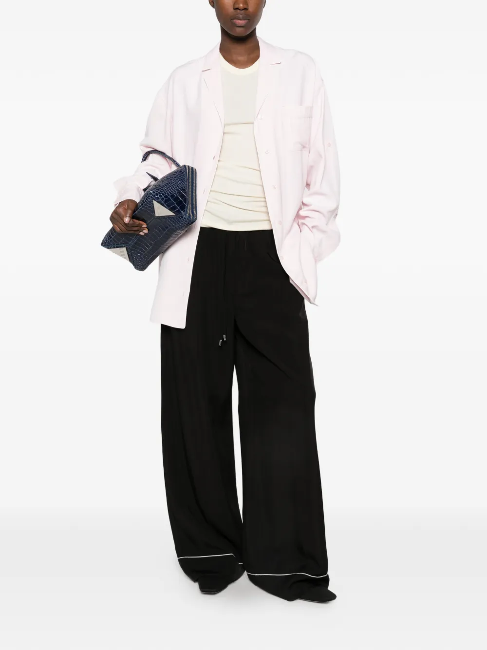 Sportmax Button-down overhemd Roze