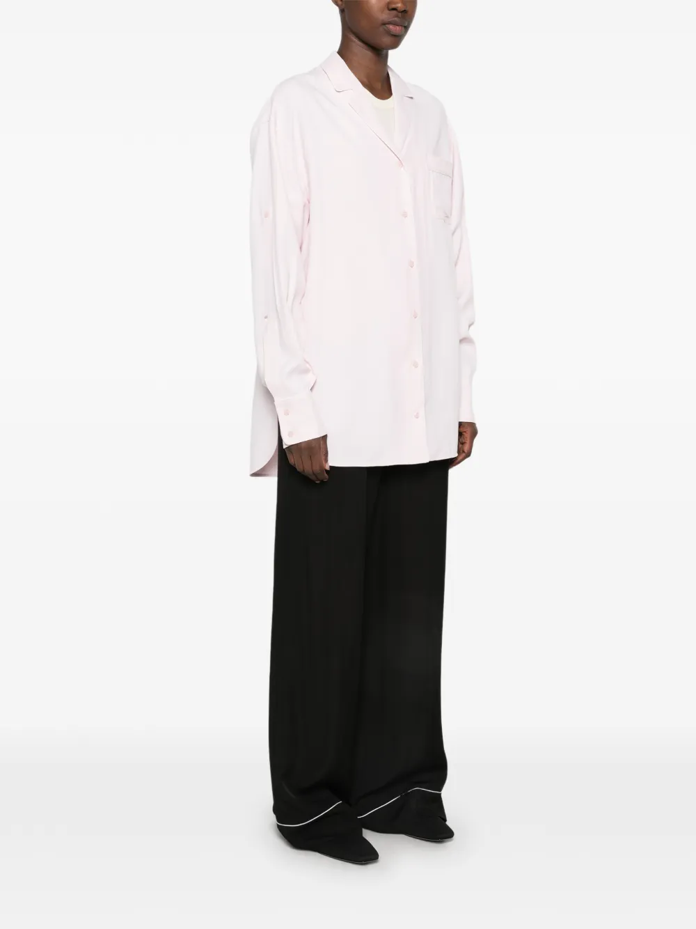 Sportmax Button-down overhemd Roze