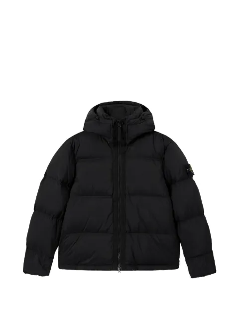 Stone Island Matt Ripstop Cordura quilted hooded jacket