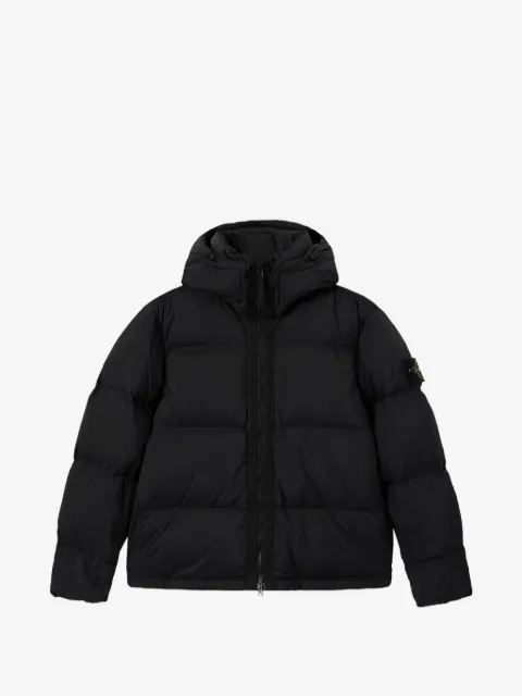 Stone Island Matt Ripstop Cordura quilted hooded jacket