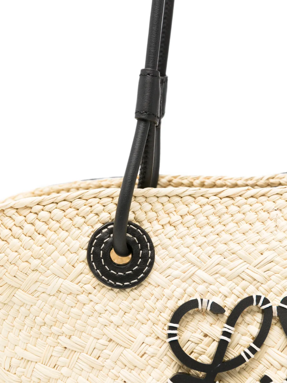 LOEWE Kleine Anagram shopper Beige