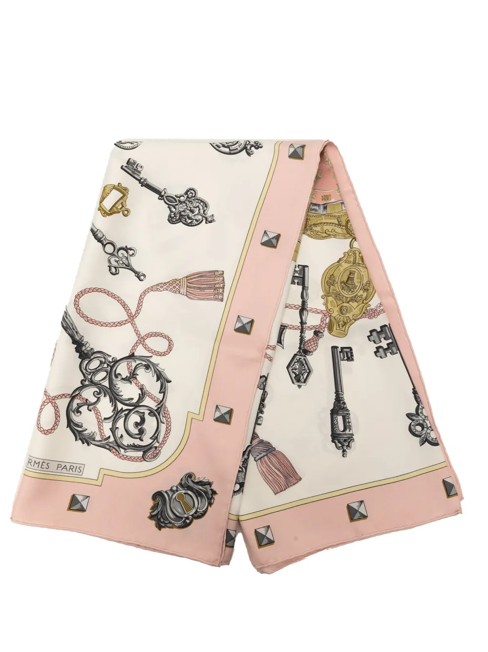 Hermès Pre-Owned Foulard Les Bles 90 1990-2010 - Rosa