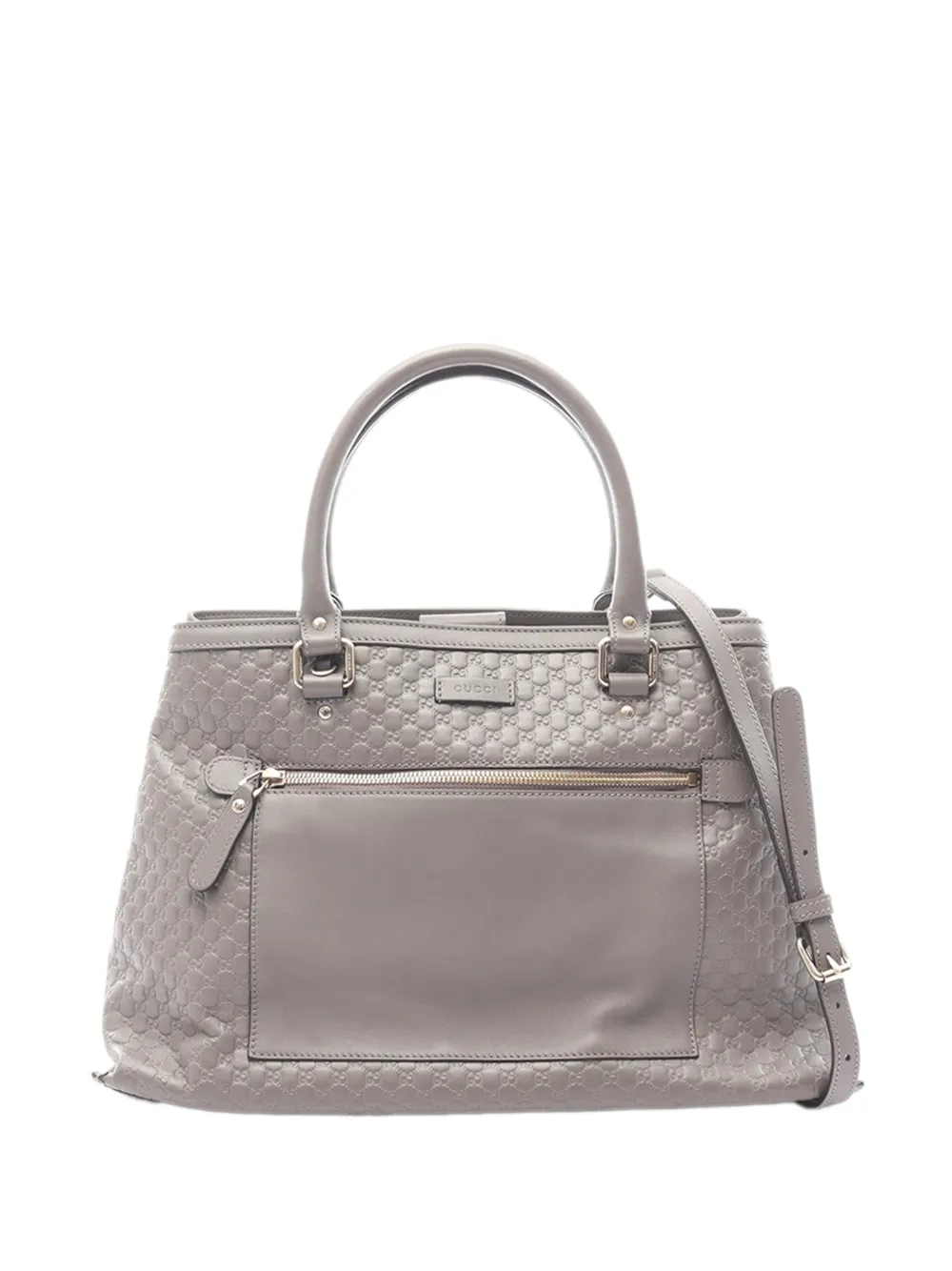 Gucci Pre-Owned Borsa a tracolla Microguccissima 2000-2015 - Grigio